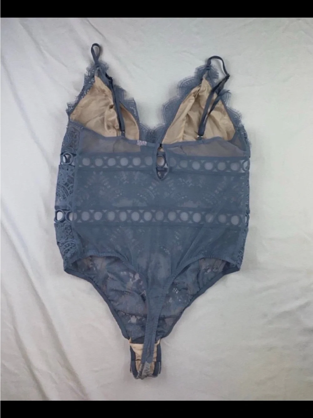 VS Lace Lingerie Bodysuit
